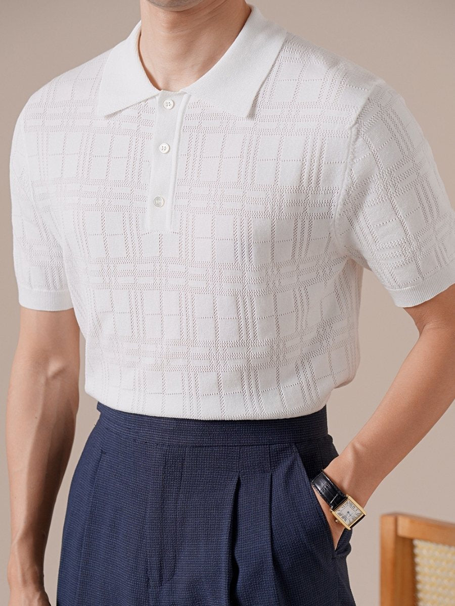 Polo Tricot Retro en Tencel