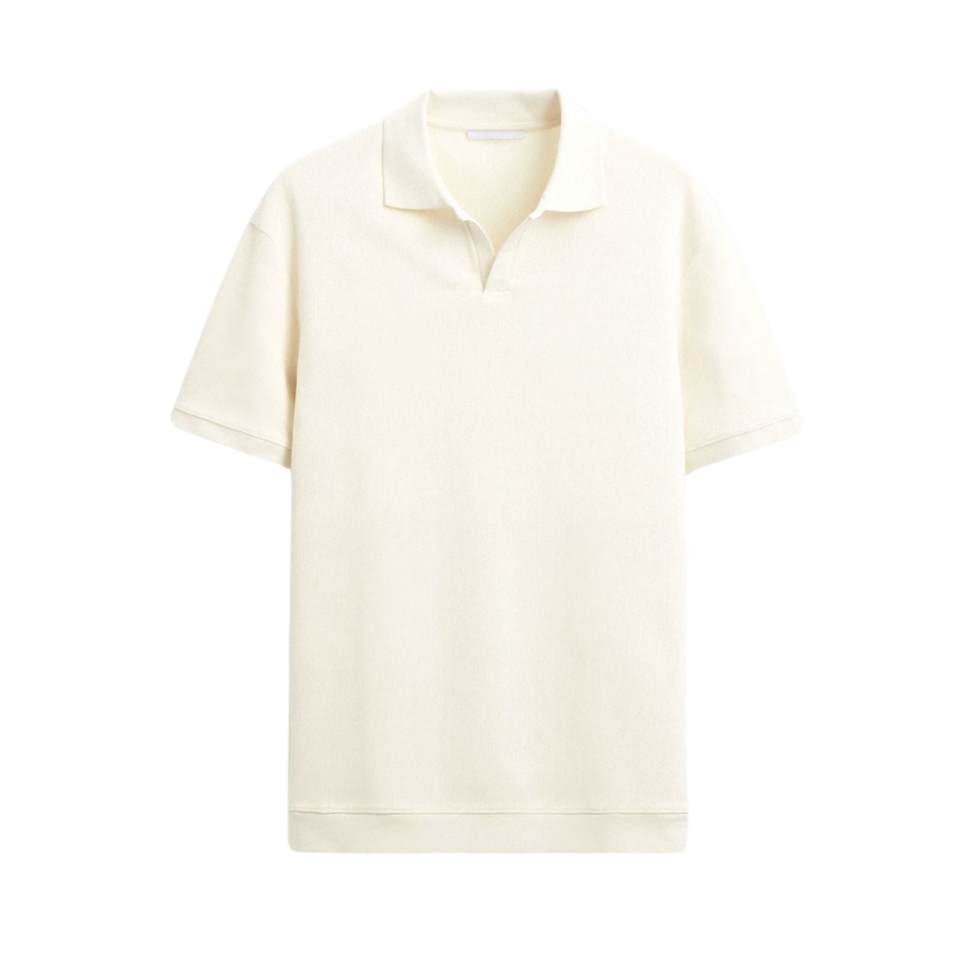 Polo T-Shirt en Laine