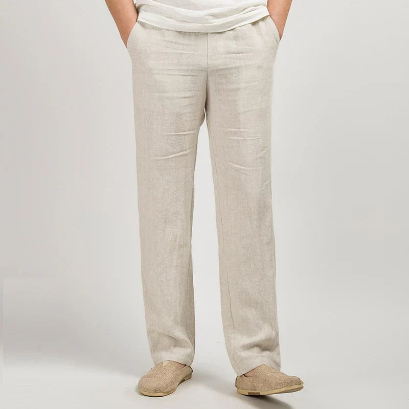 Pantalons en Lin Droits COMO