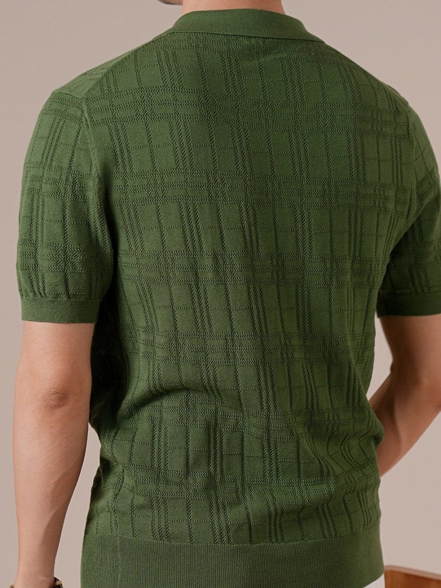 Polo Tricot Retro en Tencel