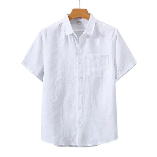 Mykonos - Chemise en Lin (Manches Courtes)