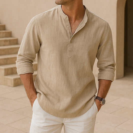 Chemise d'été en lin CAPRI