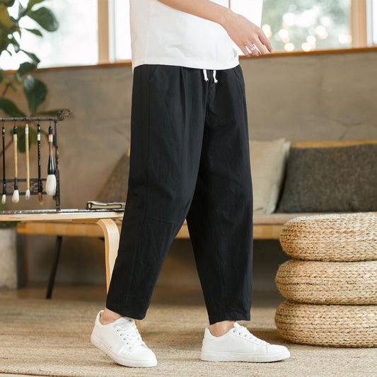 Pantalons larges en lin JEJU