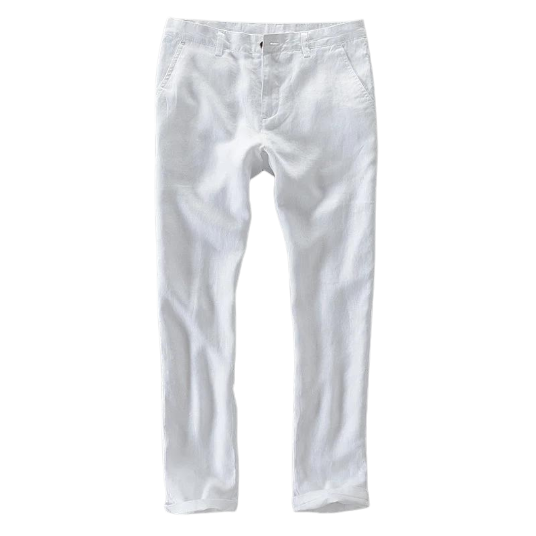 Pantalons décontractés 100% lin