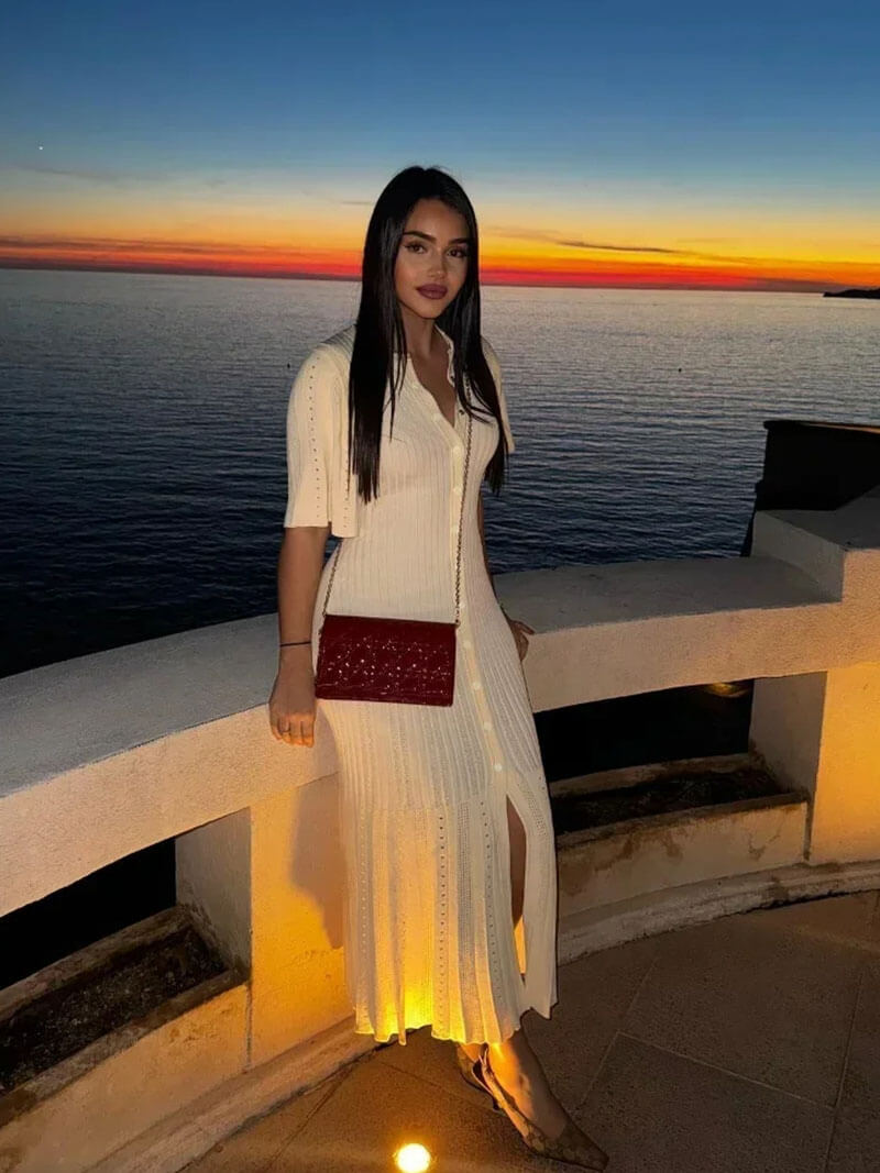 Robe midi Gina