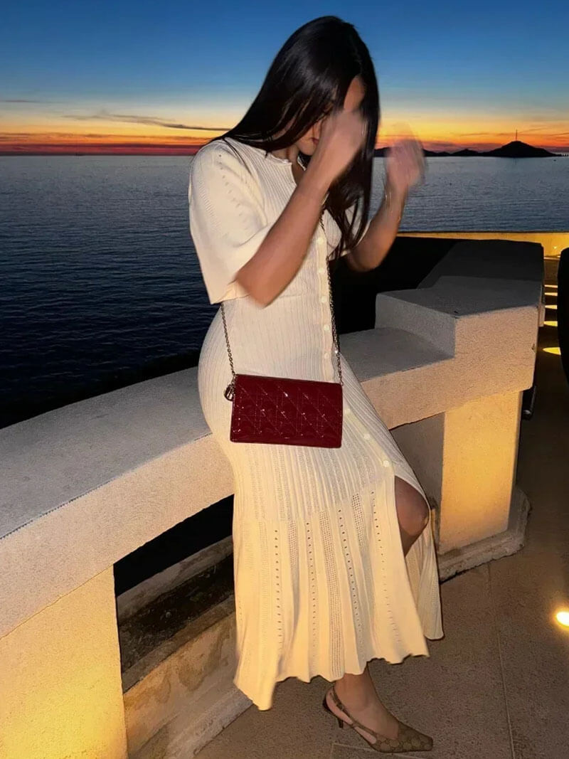 Robe midi Gina