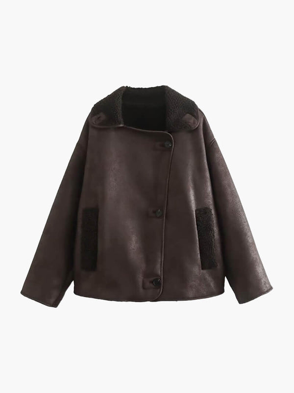 Veste en Simili Cuir Laila