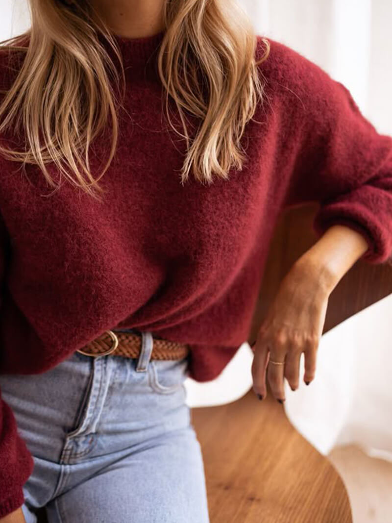 Pull Shiela Bourgogne