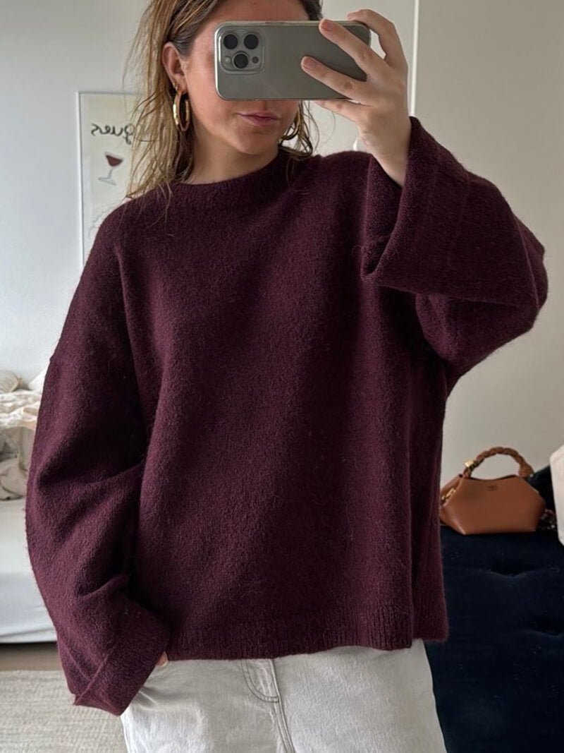 Pull Shiela Bourgogne