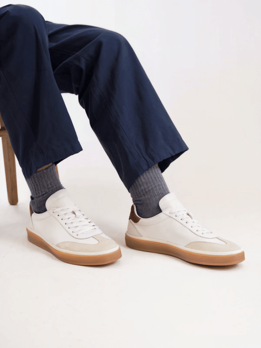 Baskets en Cuir Décontractées