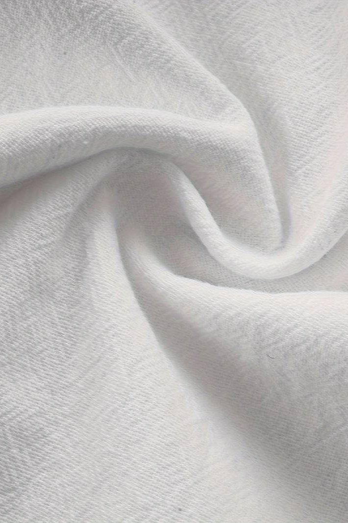 Pantalon léger en coton et lin de plage